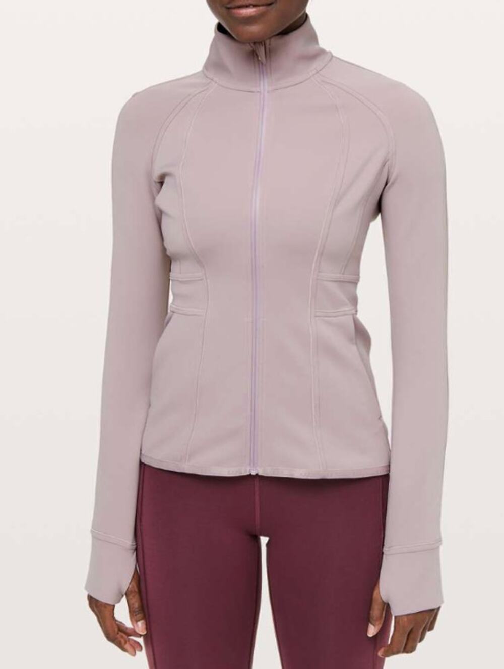 463 - Lululemon In Profile Jacket Smoky Blush n Sz 6